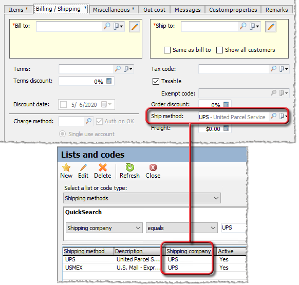 Using Ups Worldship With E Automate 5551